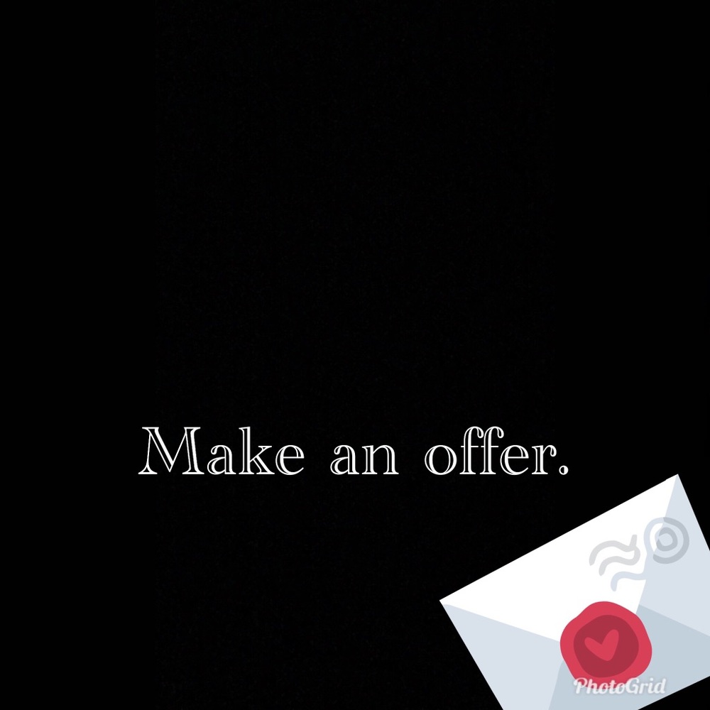 Make an offer.